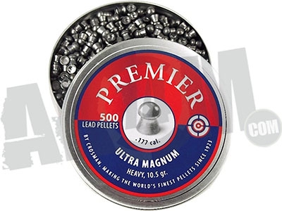 Пули пневматические CROSMAN Ultra Magnum, 4,5 мм,10,5 гран, (500шт)