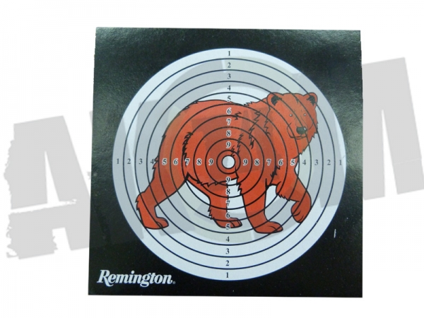 Мишень 14х14 Remington Медведь (в уп.50 шт)