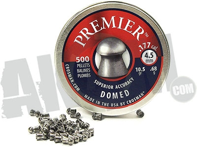 Пули пневматические CROSMAN Premier Domed, 4,5 мм (500 шт)
