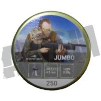 Пули Borner Jumbo 0,65 гр. 4,5 мм, (250шт.)