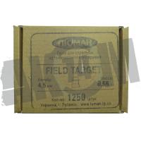 Пули Люман Field Target (1250 шт) круглая головка, 0,55 гр 4,5 мм