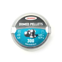 Пули Люман Domed pellets (300 шт) круглая головка, 0,57 гр